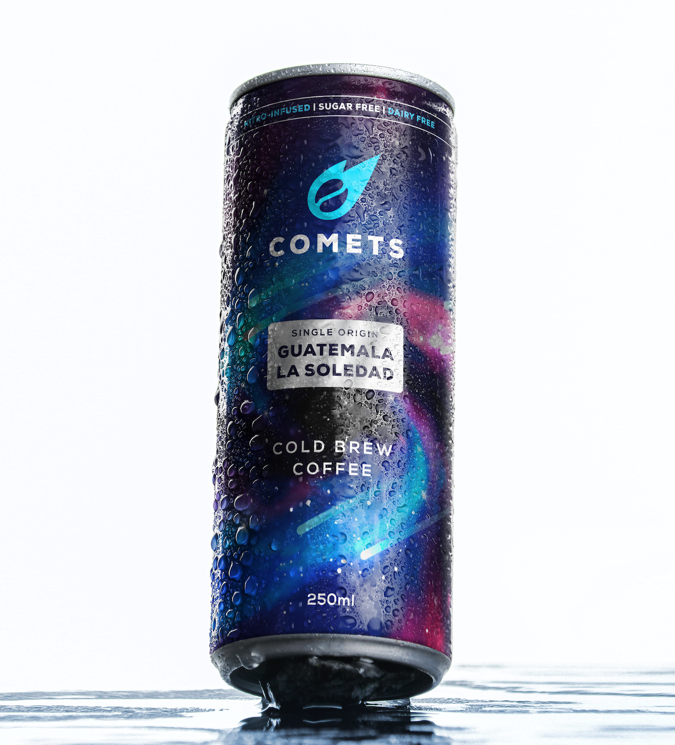 NITRO-INFUSED SINGLE ORIGIN COLD BREW COFFEE 250ML CAN