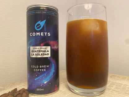 NITRO-INFUSED SINGLE ORIGIN COLD BREW COFFEE 250ML CAN